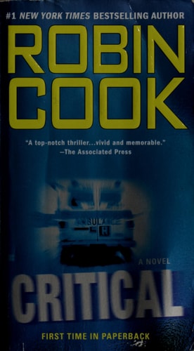 Critical (A Jack Stapleton & Laurie Montgomery Novel)