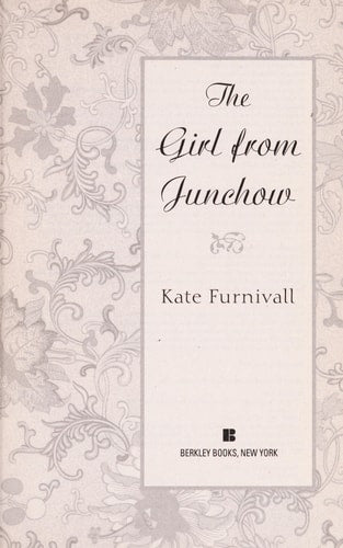 The Girl from Junchow (A Russian Concubine Novel)