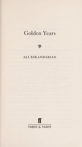 Golden Years: An Iranian Punk Beat Novel (Iranian-American Beat)