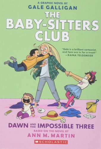Dawn and the Impossible Three (5) (The Baby-Sitters Club Graphix)