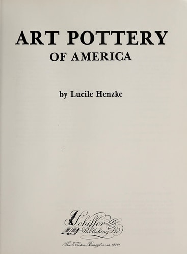 Art Pottery of America