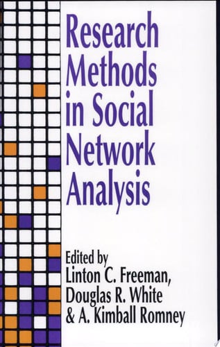 Research Methods in Social Network Analysis