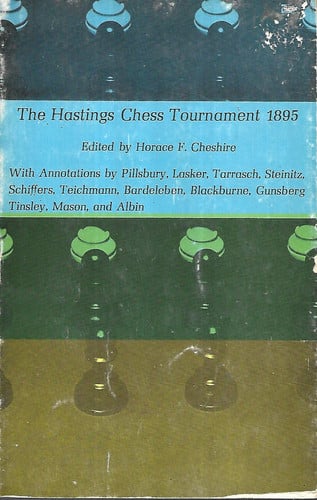 The Hastings Chess Tournament 1895. Con