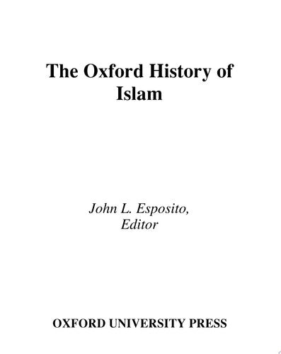 The Oxford History of Islam