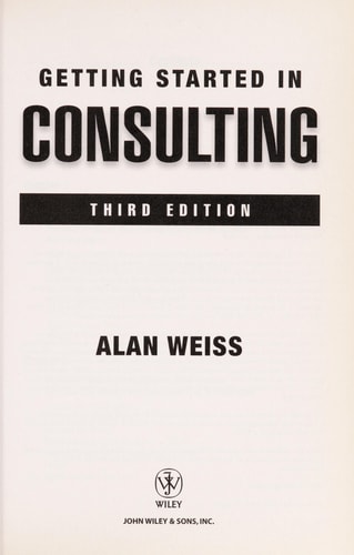 Getting Started in Consulting