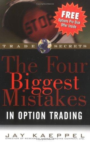 The Four Biggest Mistakes in Option Trading (Trade Secrets Ser)