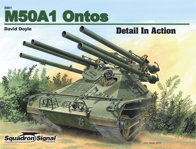 M50A1 Ontos - Detail In Action No. 1