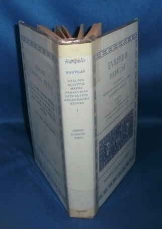Euripidis Fabulae recognovit brevique adnotatione critica instruxit Gilbertus Murray Tomus I Insunt Cyclops, Alcestis, Medea, Heraclidae, Hippolytus, Andromacha, ... Texts) (Greek and Latin Edition) (v. 1)