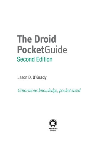 The Droid Pocket Guide (2nd Edition) (Peachpit Pocket Guide)