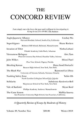 The Concord Review: V29, No. 2, Winter