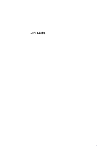Doris Lessing: The Poetics of Change