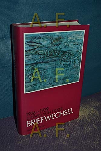 Briefwechsel 1926-1939