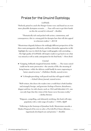 UnWholly (2) (Unwind Dystology)