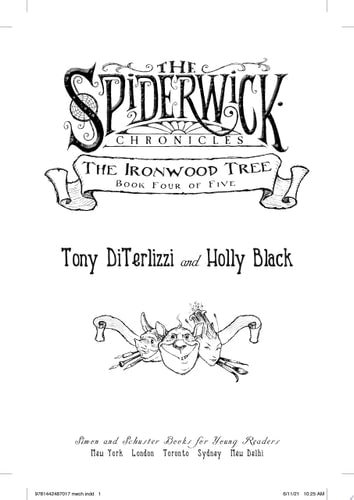 The Ironwood Tree (4) (The Spiderwick Chronicles)