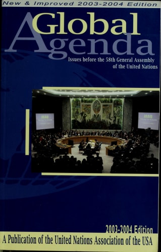 Global Agenda: Issues before the 58th General Assembly of the United Nations