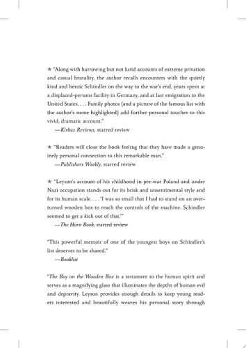 The Boy on the Wooden Box: How the Impossible Became Possible . . . on Schindler's List (No Series)