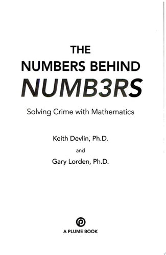 The Numbers Behind NUMB3RS: Solving Crime with Mathematics