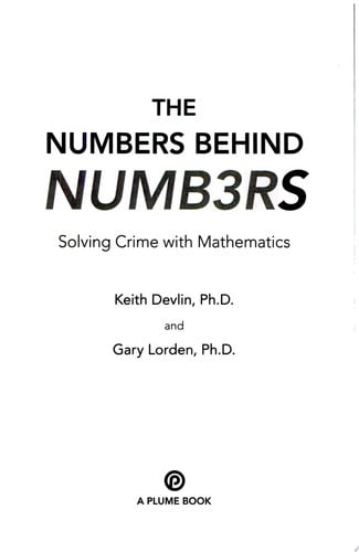 The Numbers Behind NUMB3RS: Solving Crime with Mathematics