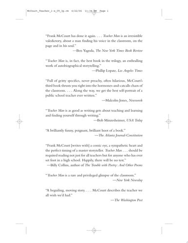 Teacher Man: A Memoir