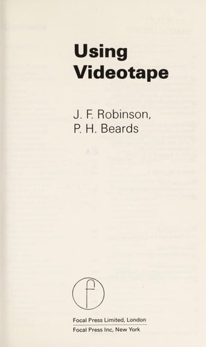 Using Videotape (Media Manuals)