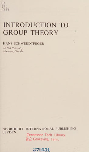 Introduction to Group Theory