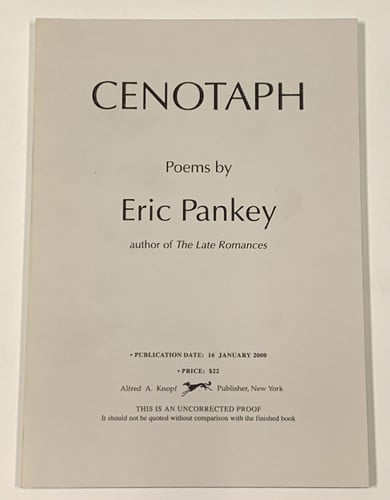 Cenotaph: Poems