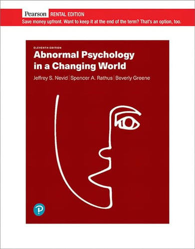 Abnormal Psychology in a Changing World