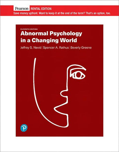 Abnormal Psychology in a Changing World