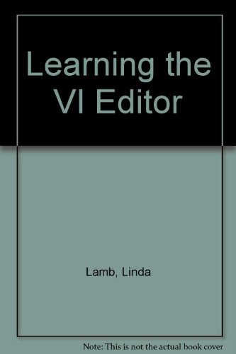 Learning the VI Editor