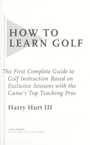 How to Learn Golf