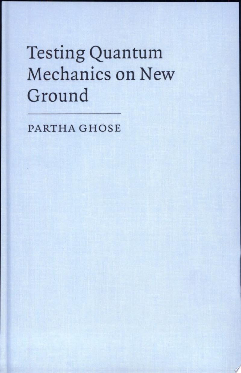 Testing Quantum Mechanics on New Ground
