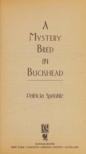 Mystery Bred in Buckhead, A