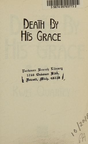 Death by His Grace (A Darko Dawson Mystery)