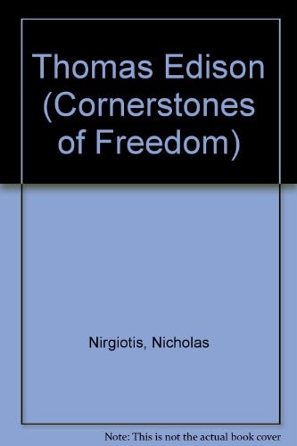 Thomas Edison (Cornerstones of Freedom Second Series)