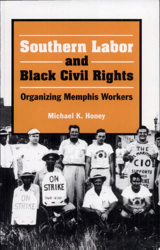 Southern Labor and Black Civil Rights: Organizing Memphis Workers (Working Class in American History)