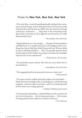 New York, New York, New York: Four Decades of Success, Excess, and Transformation (Must-Read American History)