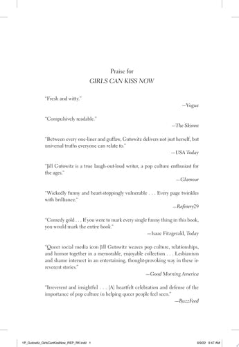 Girls Can Kiss Now: Essays