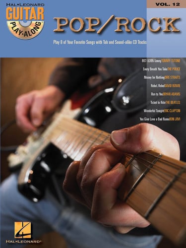 Pop/Rock: Guitar Play-Along Volume 12