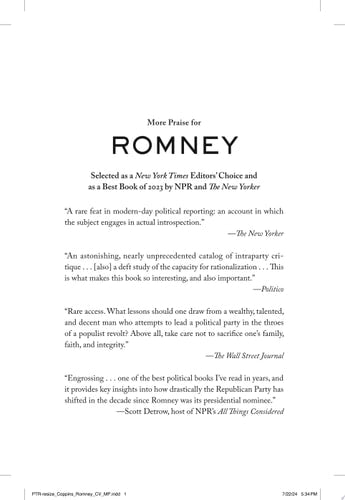 Romney: A Reckoning