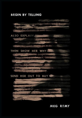 Begin by Telling (11) (Essais Series)