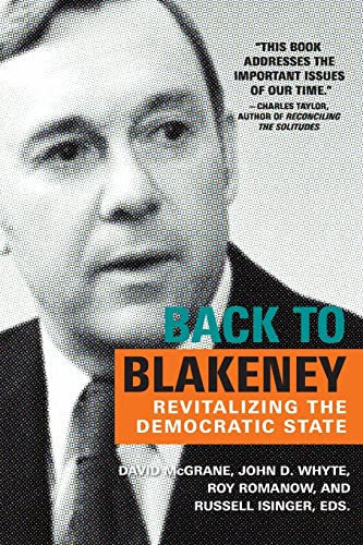 Back to Blakeney: The Revitalization of the Democratic State