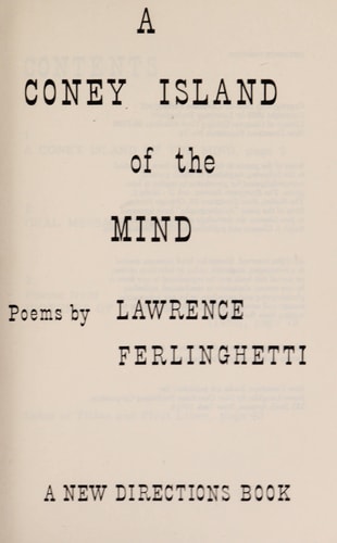 A Coney Island of the Mind: Poems (New Directions Paperback No. 74)