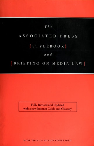 The Associated Press Stylebook and Briefing on Media Law
