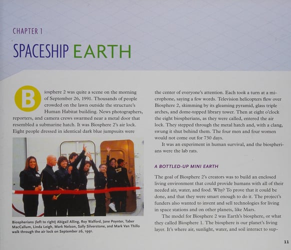 Inside Biosphere 2: Earth Science Under Glass (Scientists in the Field Series)