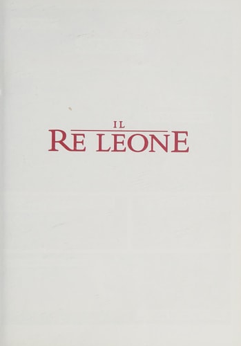 IL RE LEONE