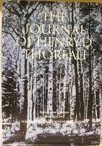 The Journal of Henry D. Thoreau, Vol. 2