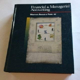 Financial and Managerial Accounting