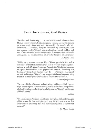 Farewell, Fred Voodoo: A Letter from Haiti