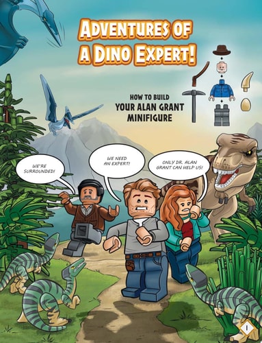 LEGO Jurassic World: Adventures of a Dino Expert! (Activity Book with Minifigure)