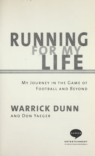 Running for My Life: My Journey in the Game of Football and Beyond